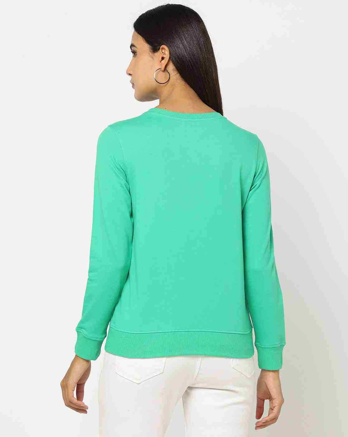 DNMX | Typographic Embroidered Crew-Neck Sweatshirt|2