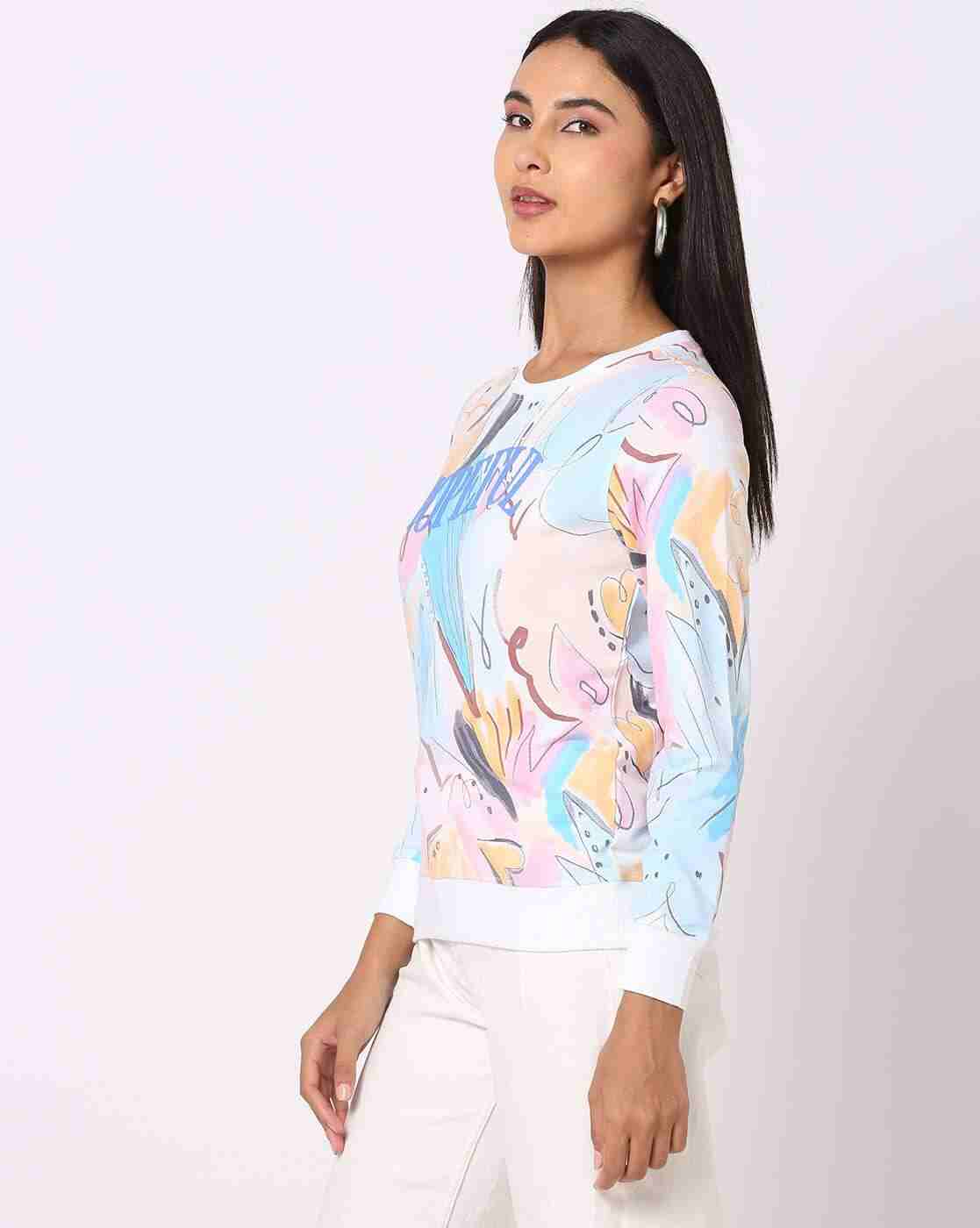 DNMX | Printed Round-Neck Sweatshirt|1