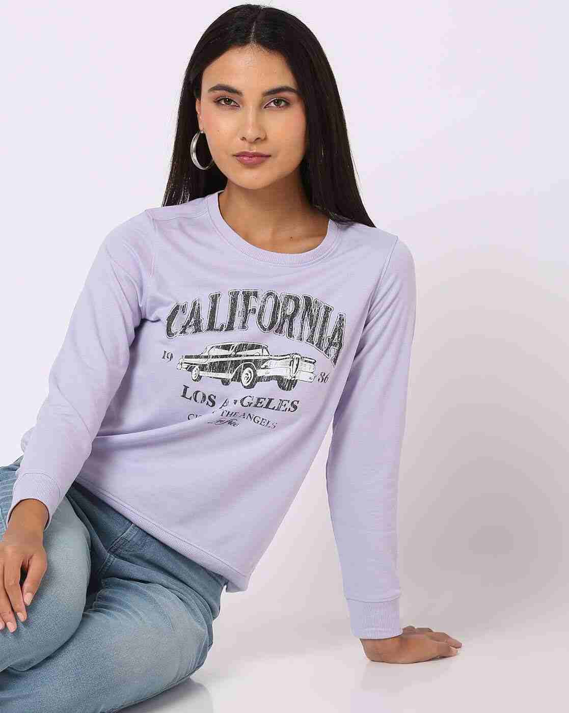 DNMX | Typographic Print Relaxed Fit Sweatshirt|0