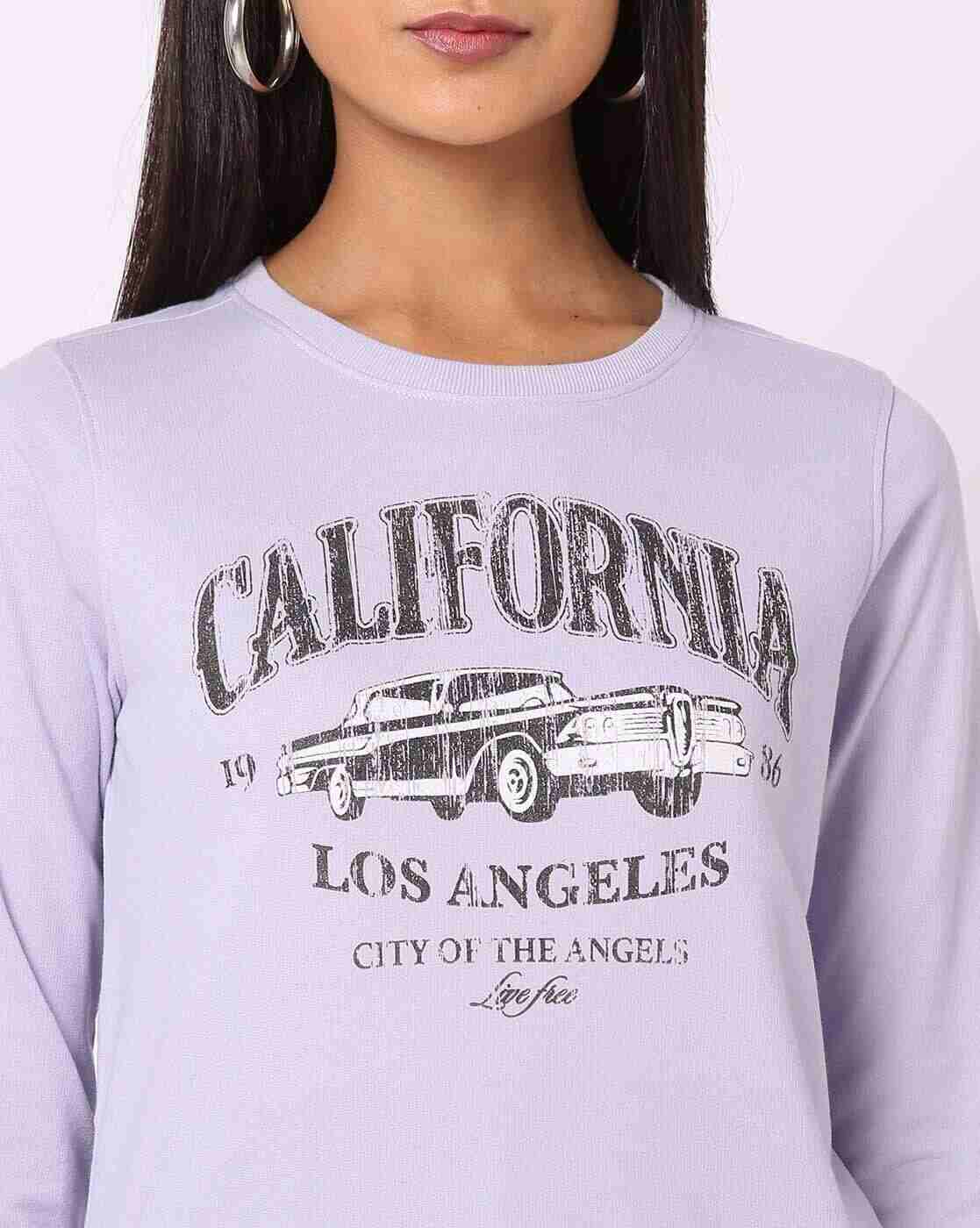 DNMX | Typographic Print Relaxed Fit Sweatshirt|4