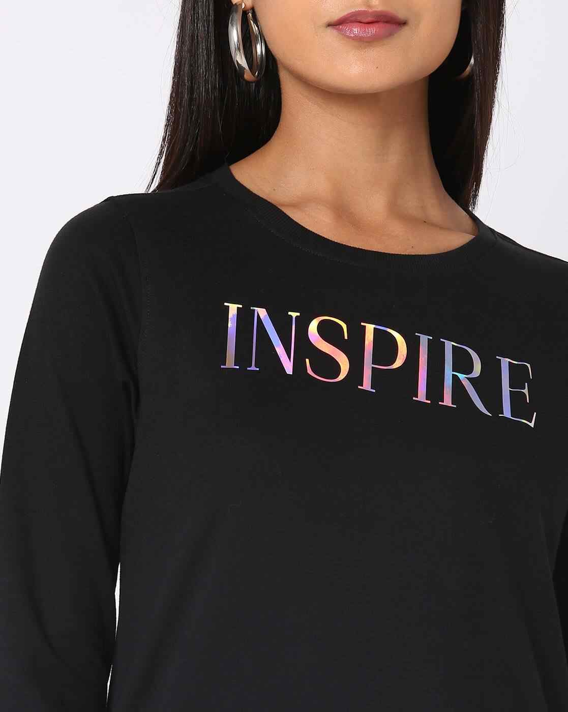 DNMX | Crew-Neck Sweatshirt with Placement Print|4