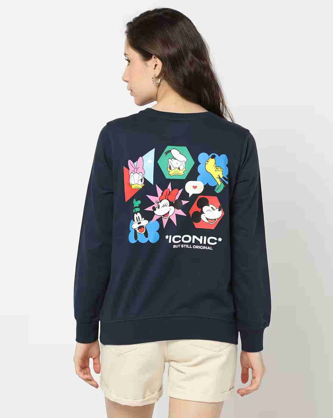 DNMX | Women Mickey & Friends Relaxed Fit Sweatshirt|2
