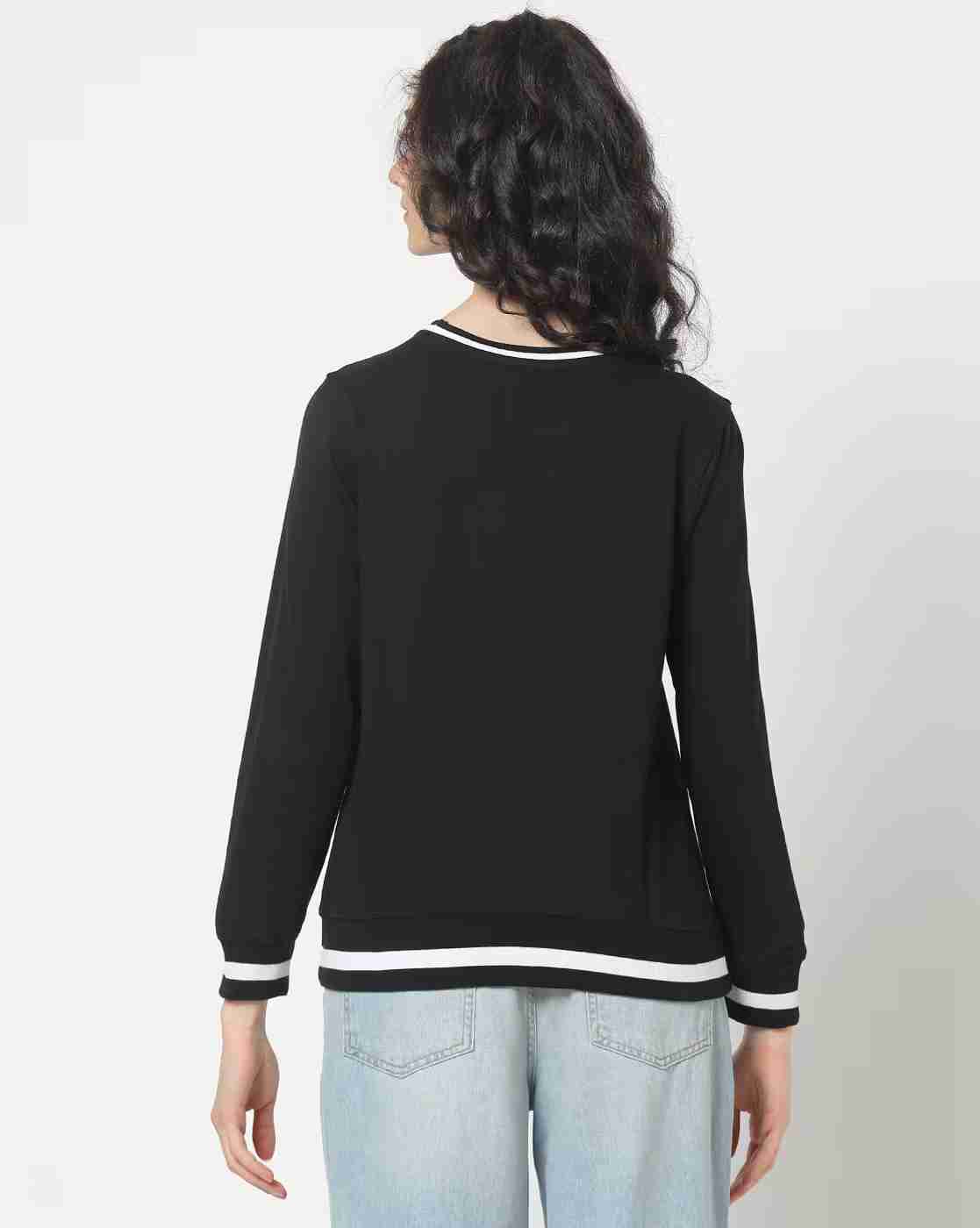 DNMX | Women Printed Relaxed Fit Sweatshirt|2