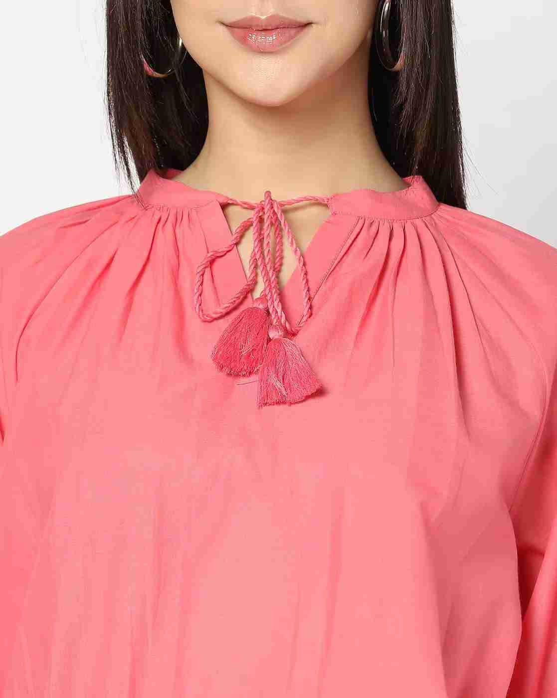 DNMX | Women Regular Fit Cotton Top|3