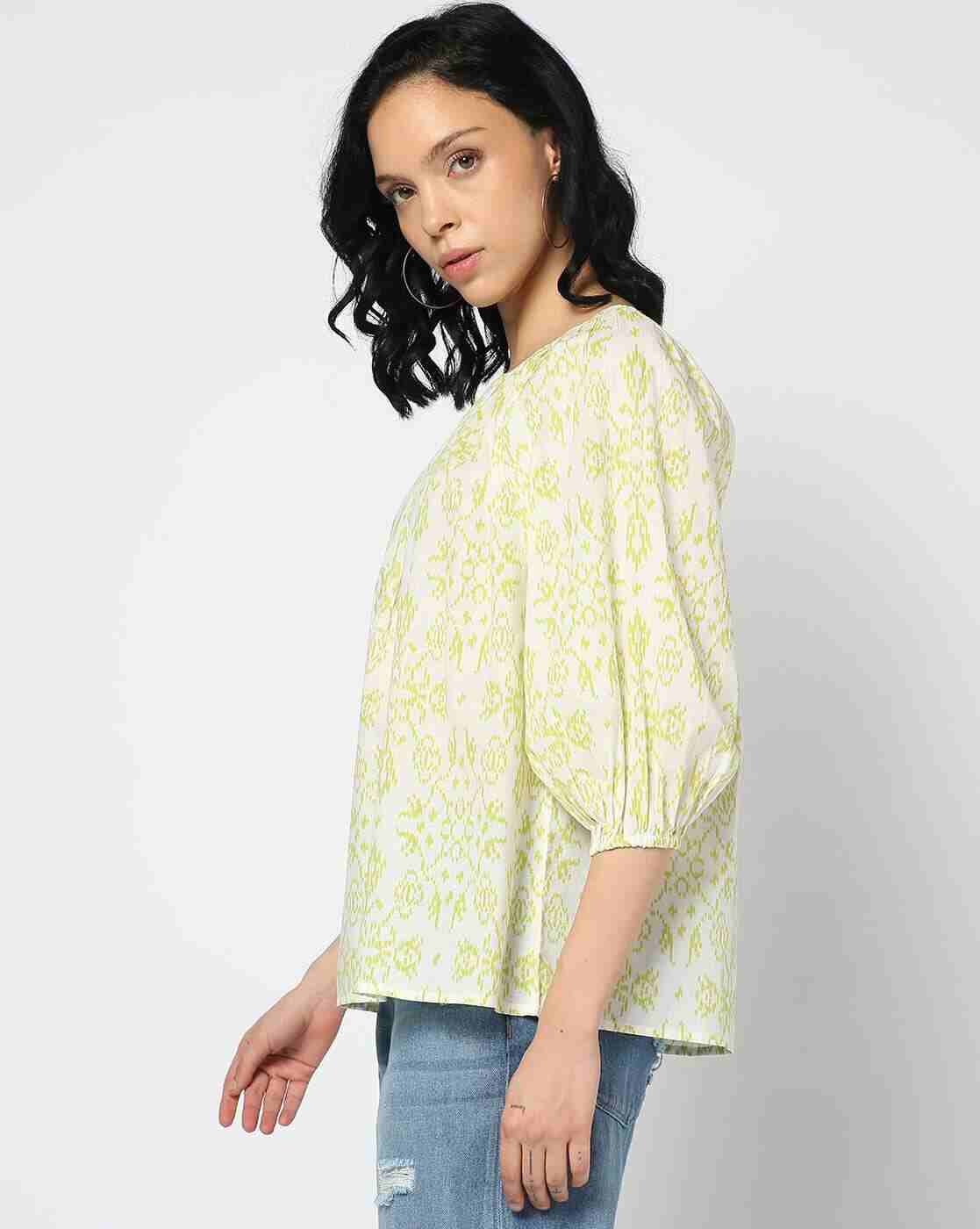 DNMX | Women Printed Regular Fit Top|1