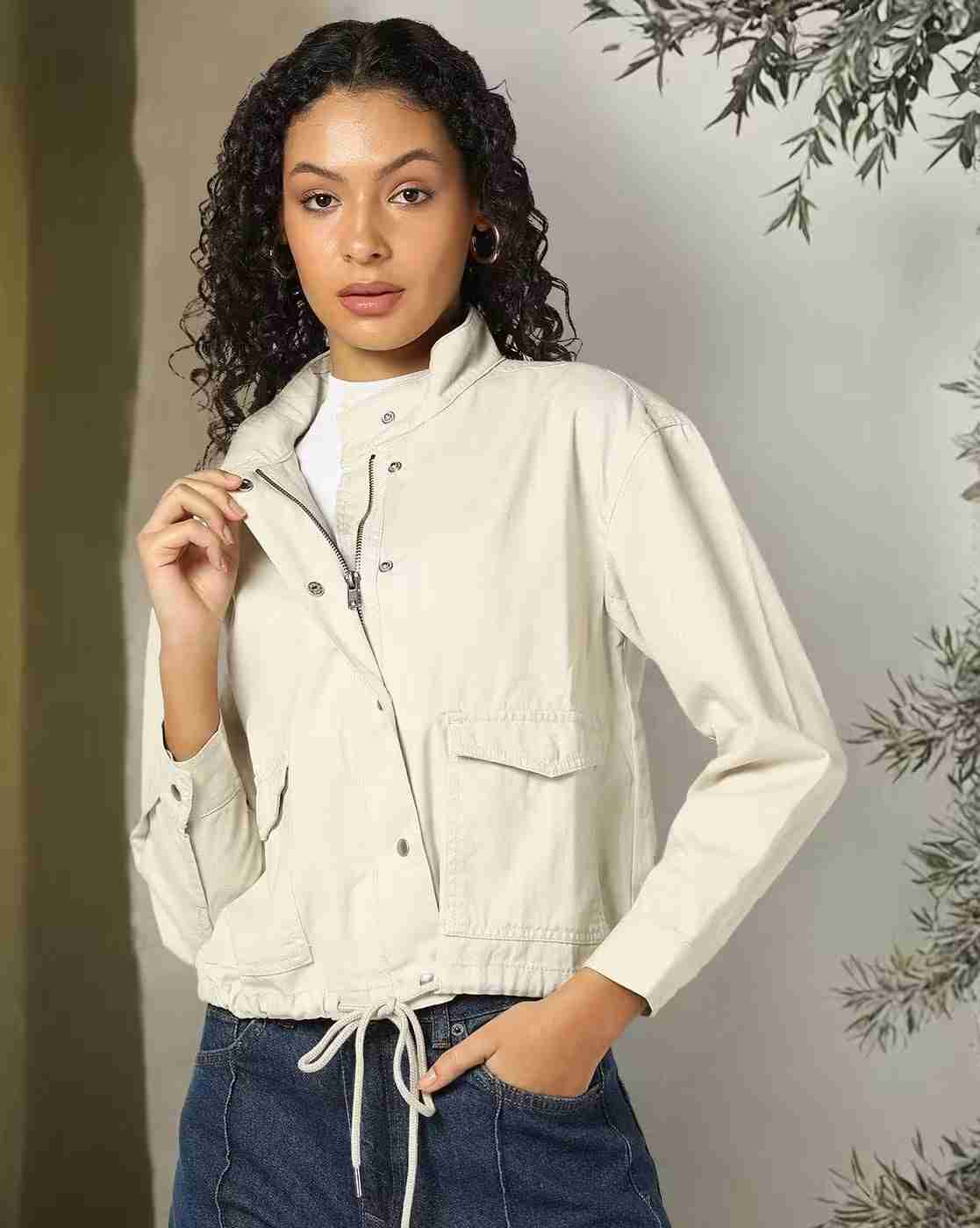 DNMX | Women Regular Fit Cotton Jacket|0