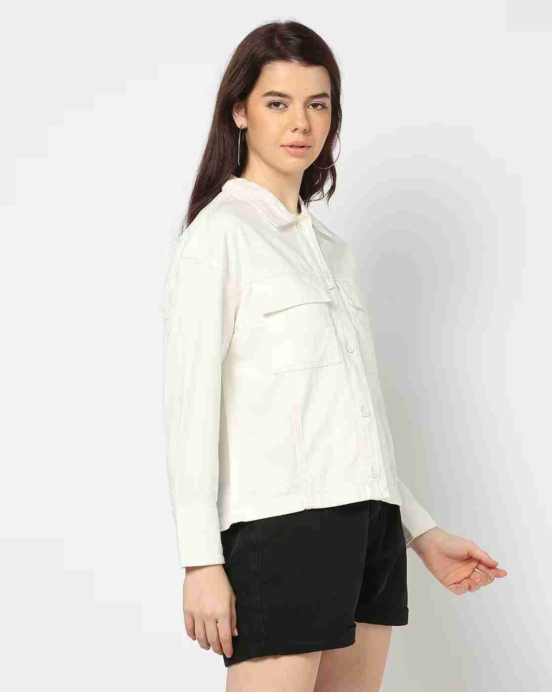 DNMX | Women Relaxed Fit Denim Jacket|1