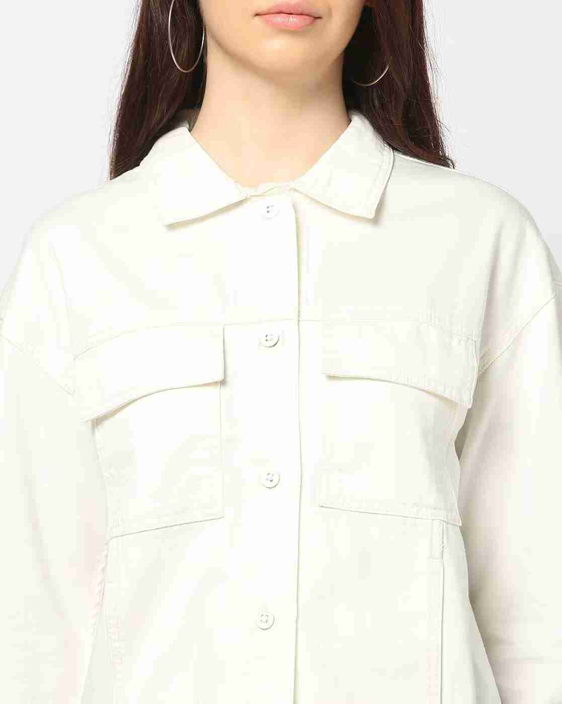 DNMX | Women Relaxed Fit Denim Jacket|4