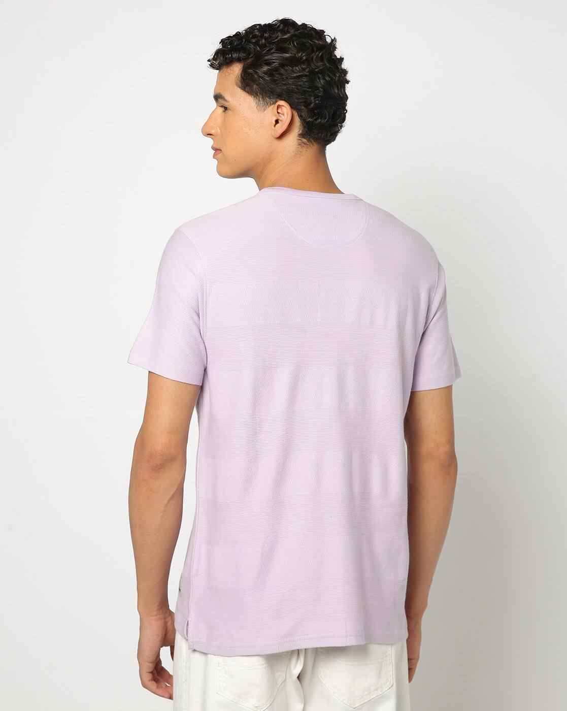 DNMX | Men Regular Fit Henley T-Shirt|2