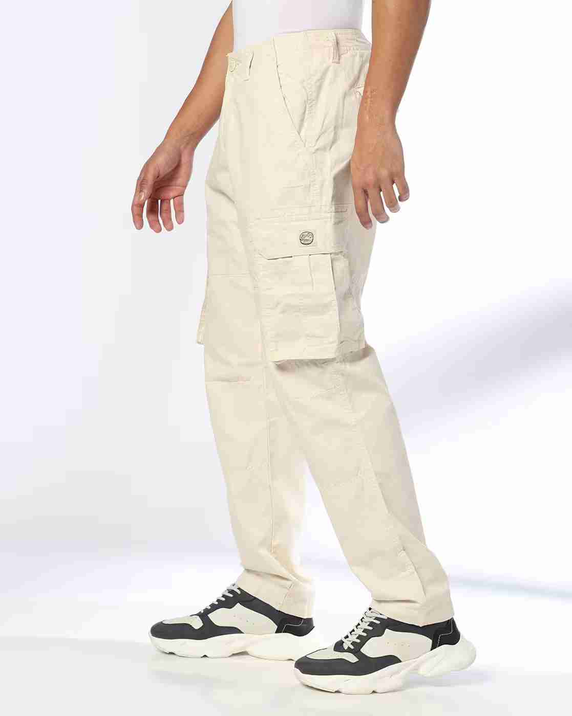 DNMX | Women Loose Fit Cargo Pants|1