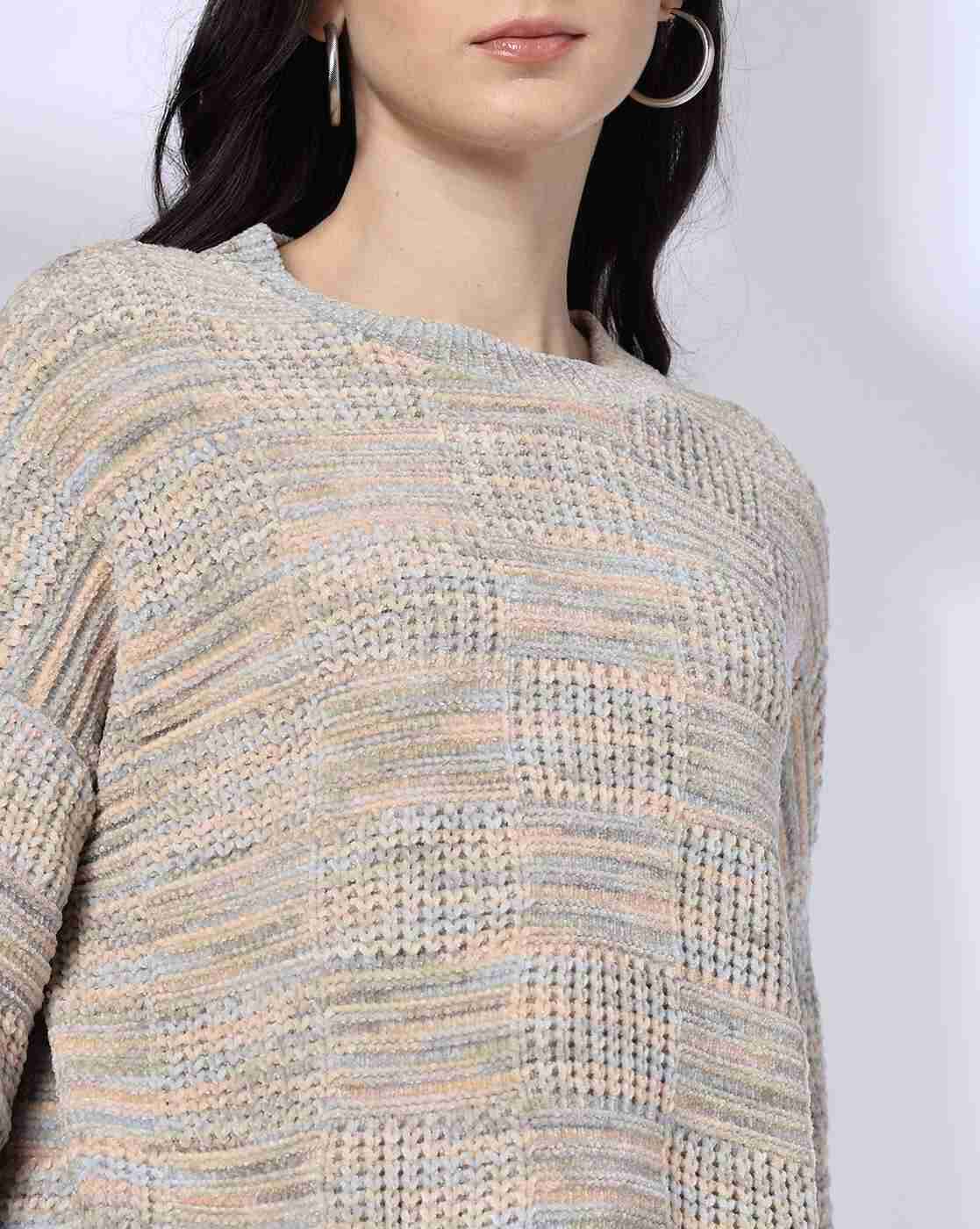 DNMX | Women Knitted Regular Fit Sweater|3