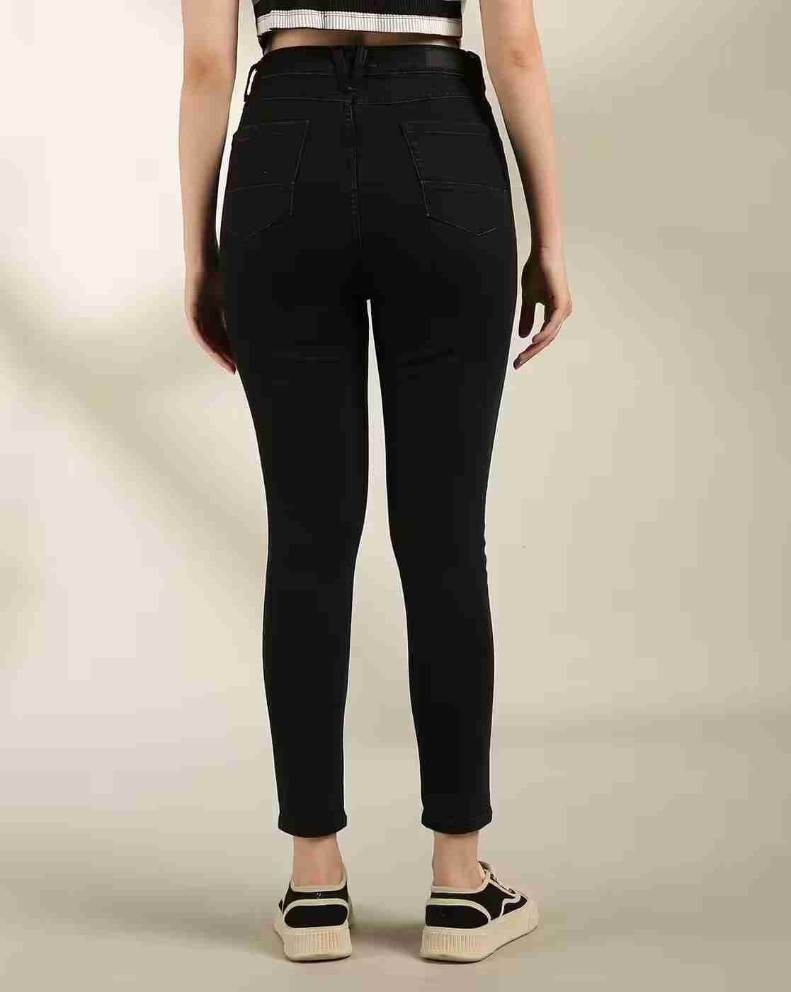 DNMX | Women Mid-Rise Skinny Fit Jeans|3