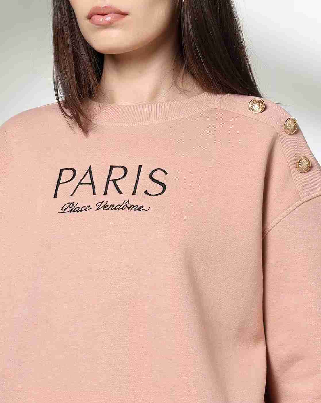 DNMX | Women Typographic Print Regular Fit Sweatshirt|3