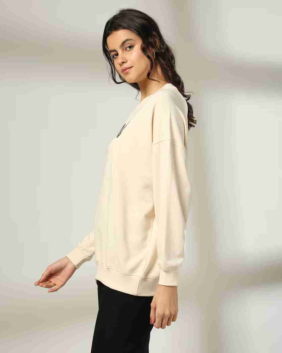 DNMX | Women Graphic Print Regular Fit Sweatshirt|1