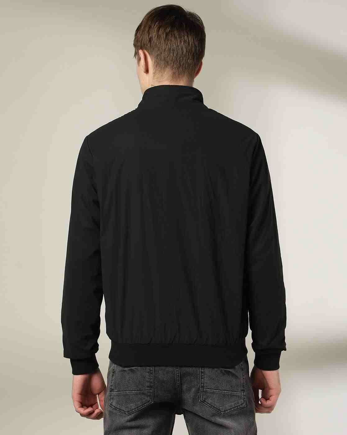 DNMX | Men Regular Fit Reversible Bomber Jacket|2