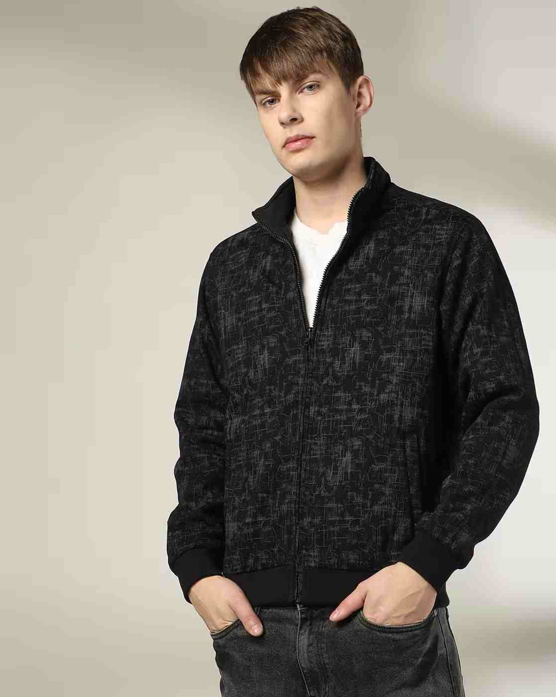 DNMX | Men Regular Fit Reversible Bomber Jacket|3