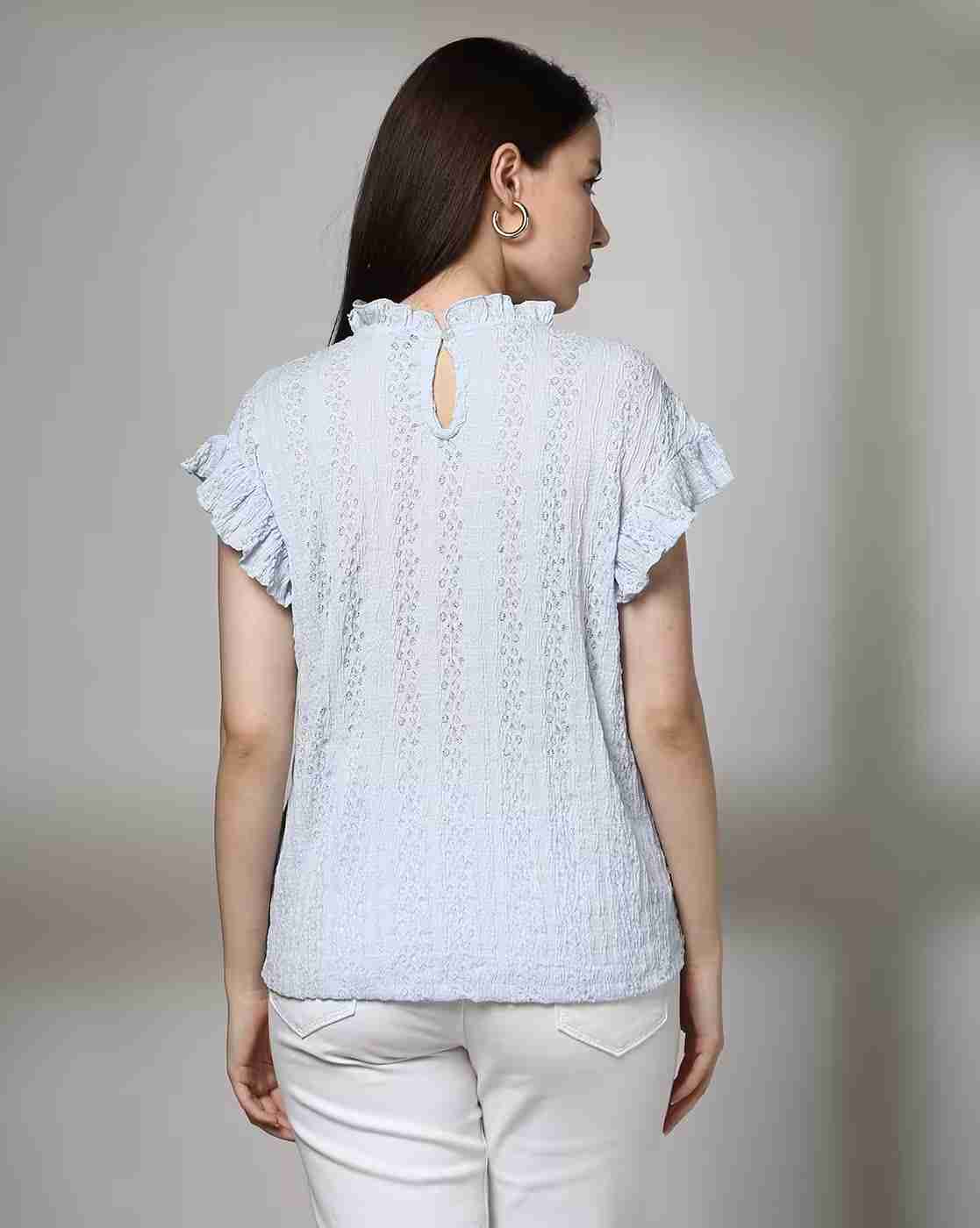 DNMX | Women Patterned Regular Fit Top|2