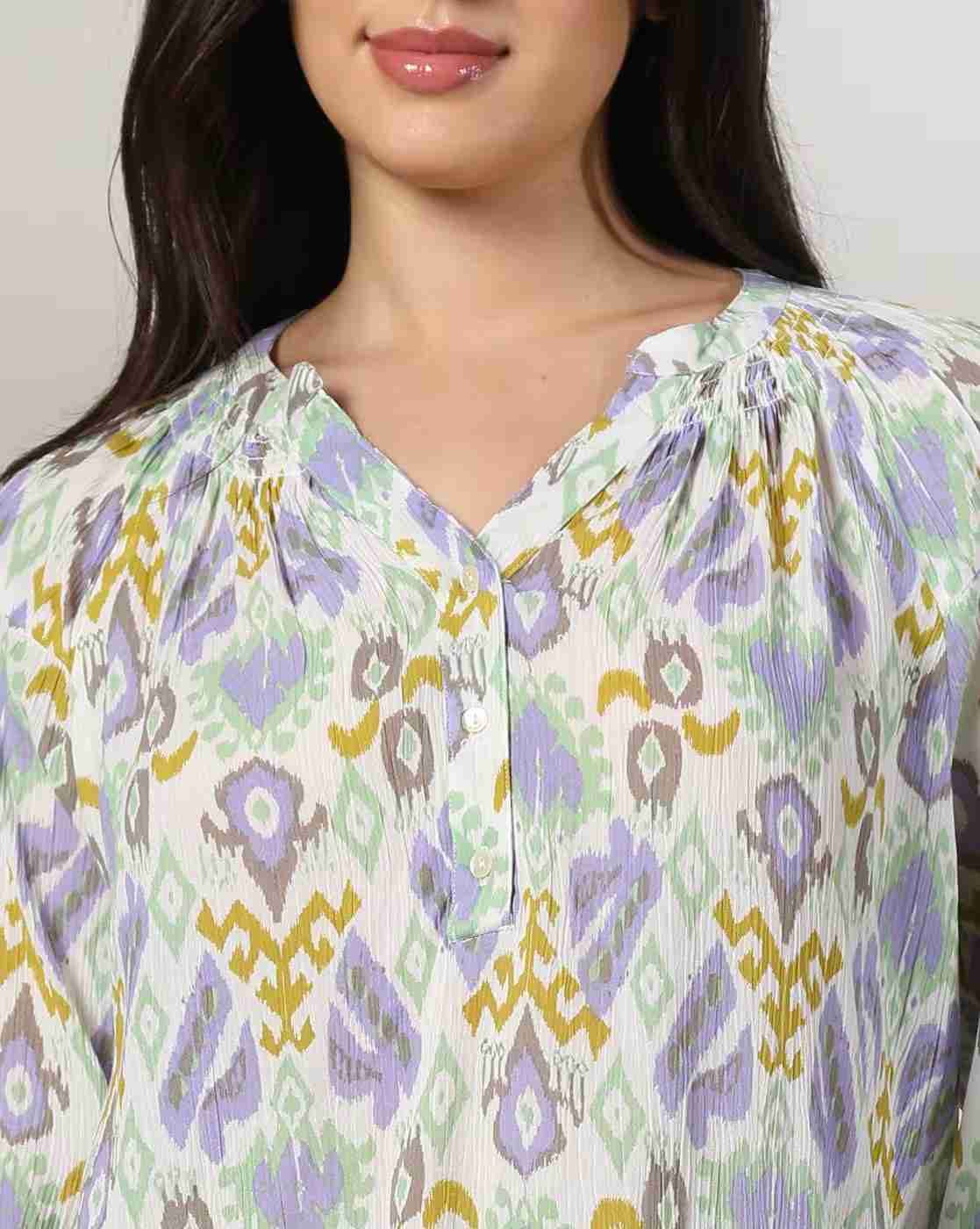 DNMX | Women Printed Regular Fit Top|3