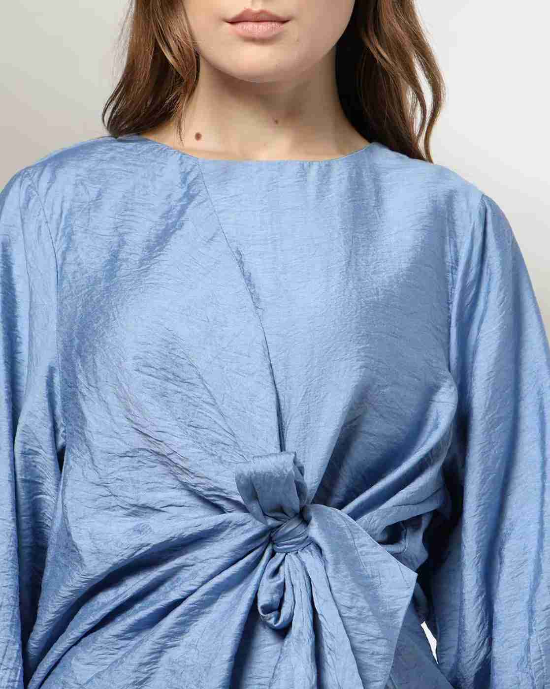 DNMX | Women Regular Fit Top with Tie-Up|3