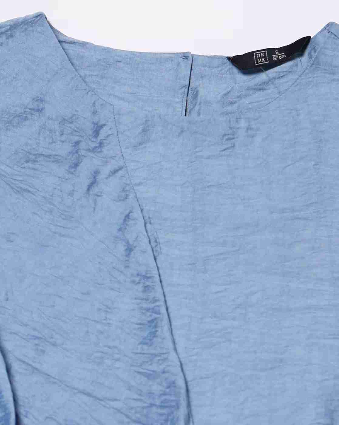 DNMX | Women Regular Fit Top with Tie-Up|4