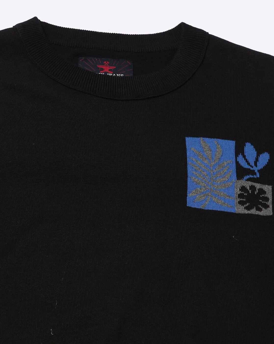 DNMX | Men Graphic Print Regular Fit Crew-Neck T-Shirt|6