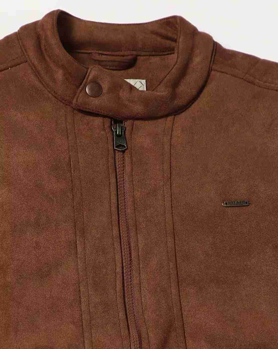 DNMX | Men Regular Fit Biker Jacket|4