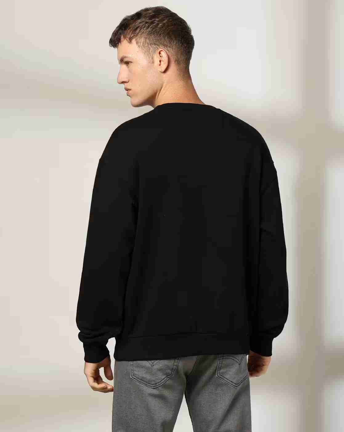 DNMX | Men Regular Fit Crew-Neck Sweatshirt|2