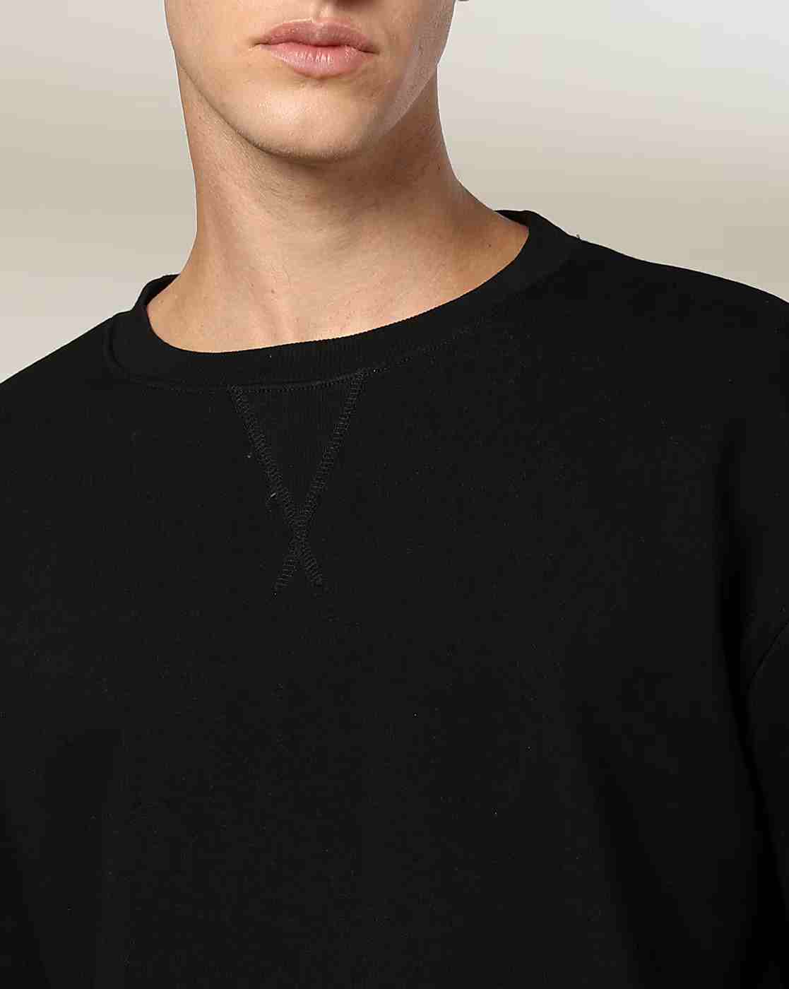 DNMX | Men Regular Fit Crew-Neck Sweatshirt|3