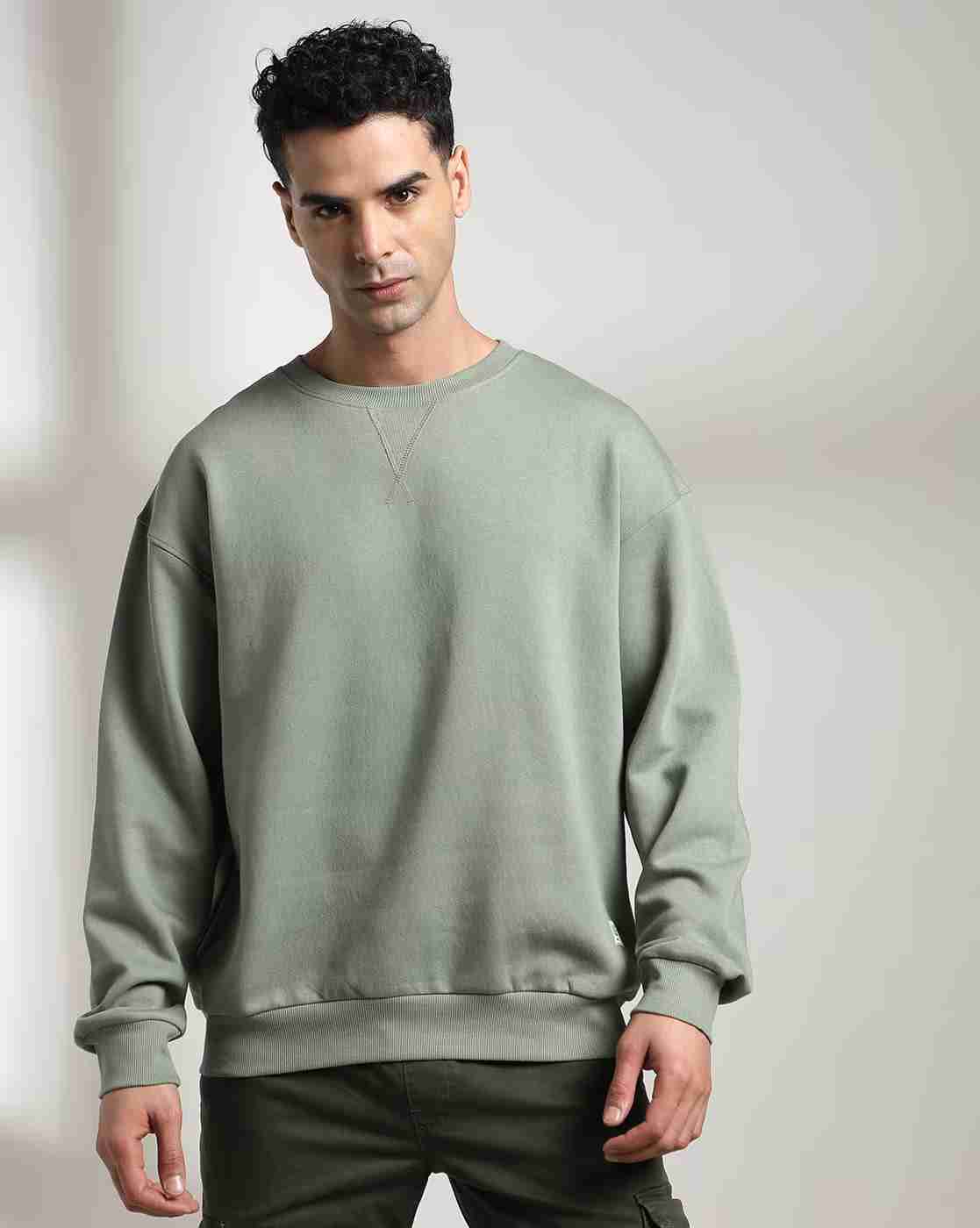 DNMX | Men Regular Fit Crew-Neck Sweatshirt|3