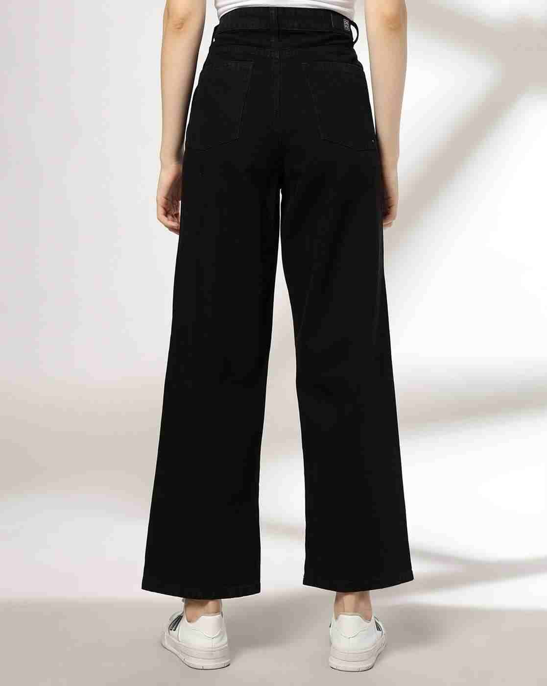 DNMX | Women High-Rise Straight Clean Jeans|2
