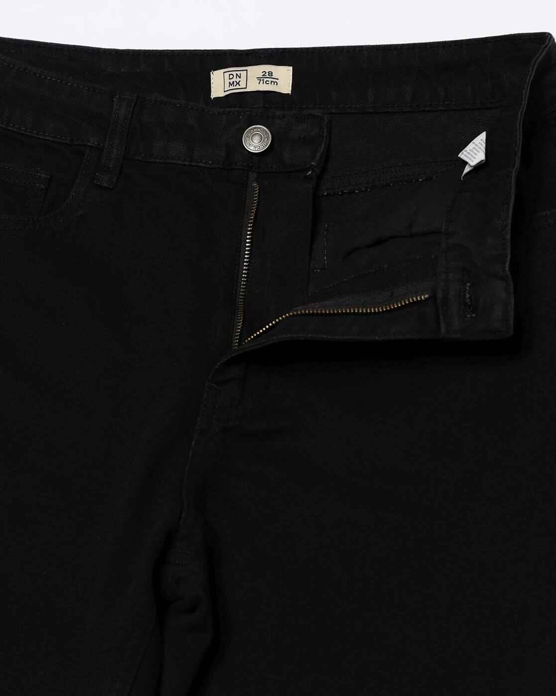 DNMX | Women High-Rise Straight Clean Jeans|4