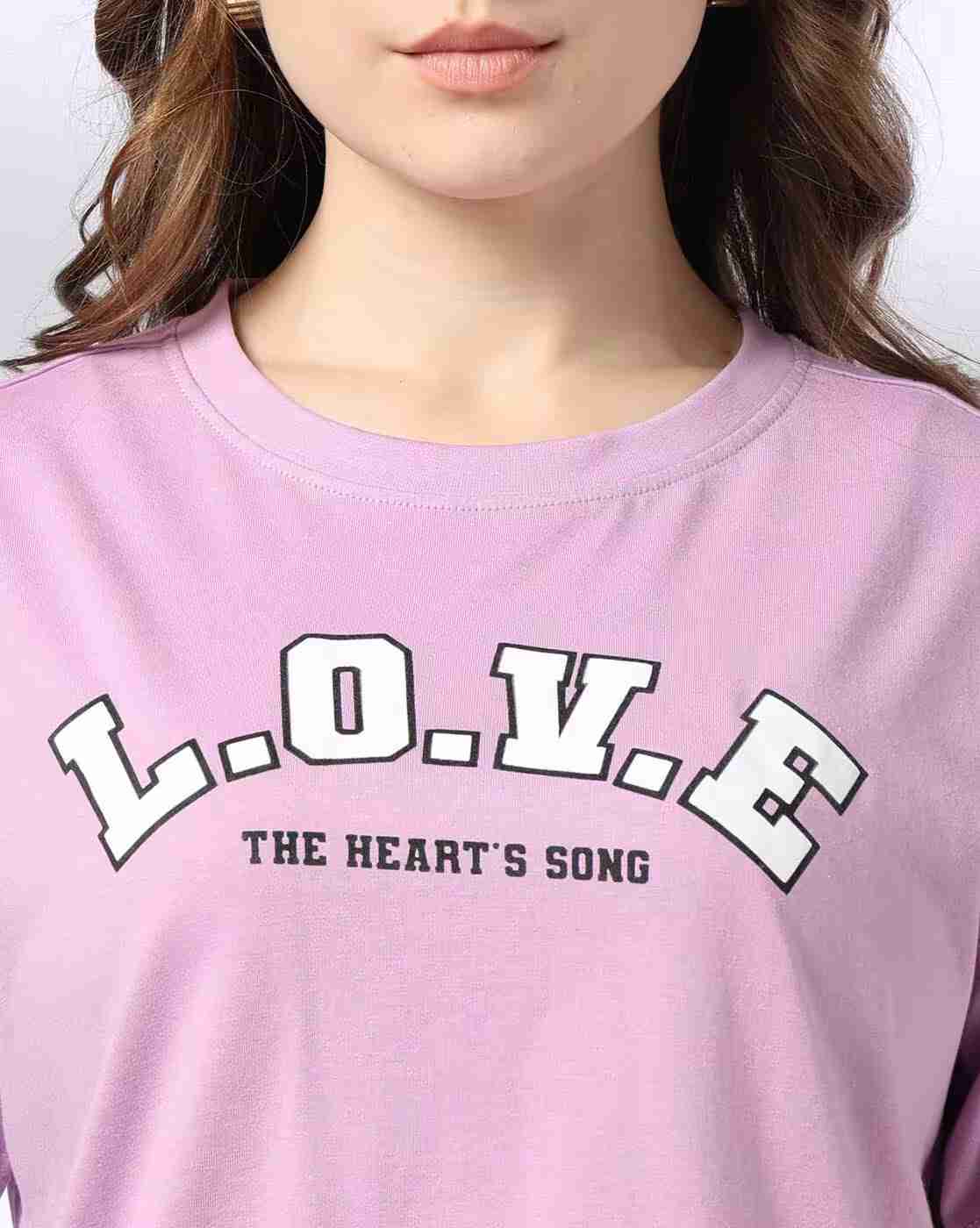 DNMX | Women HD + Pigment Print Boxy Fit Round-Neck T-Shirt|3