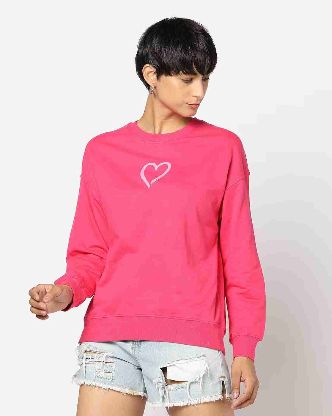 DNMX | Women Typographic Print Regular Fit Sweatshirt|3