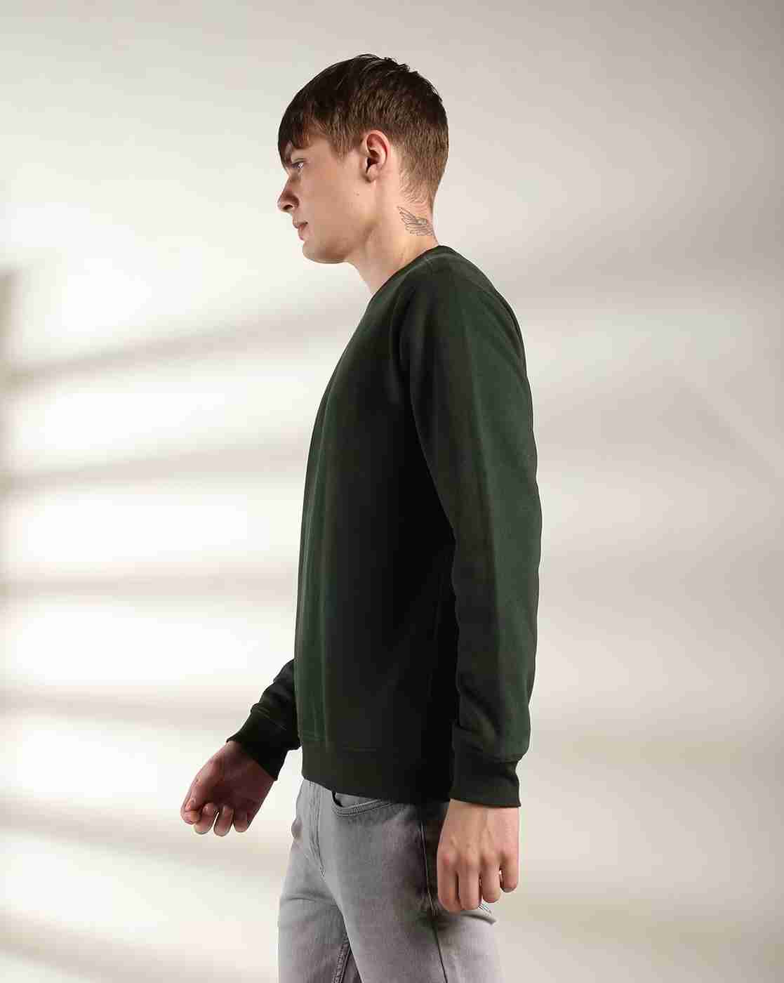 DNMX | Men Regular Fit Crew-Neck Sweatshirt|1