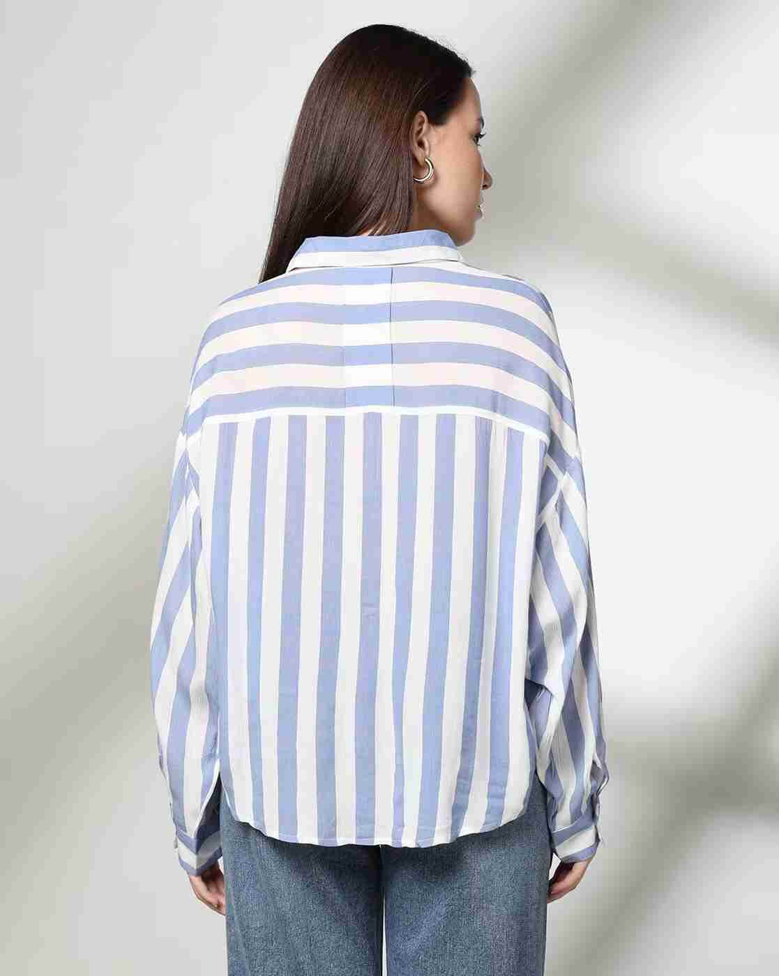 DNMX | Women Relaxed Fit Drop-Shoulder Shirt|2