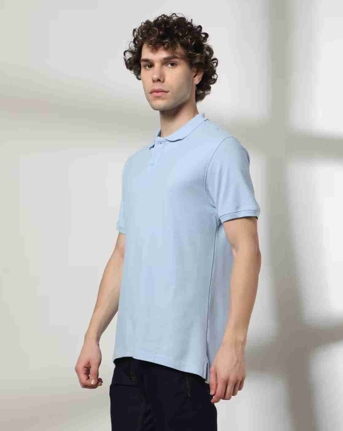 DNMX | Men Regular Fit Polo T-Shirt|1