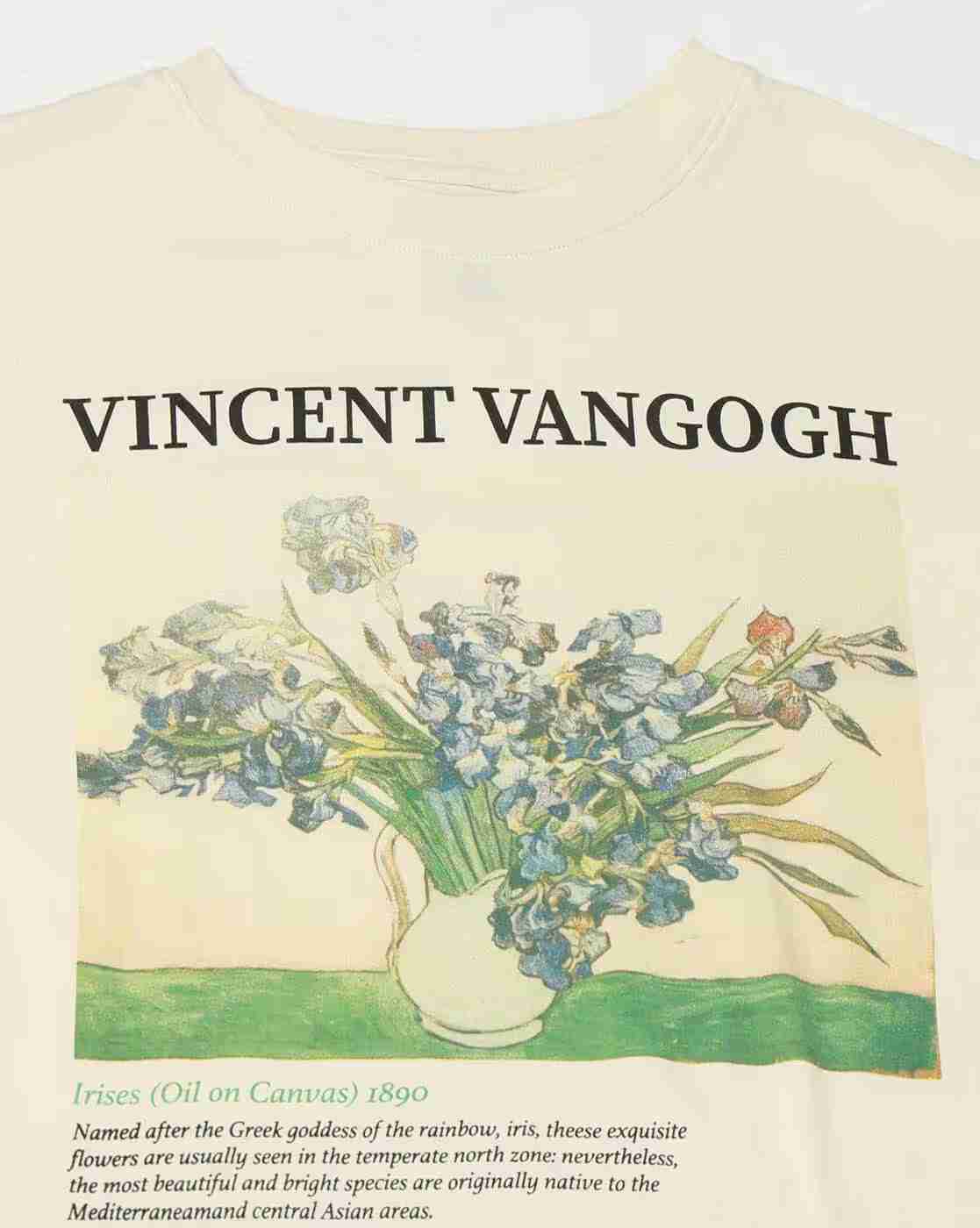 DNMX | Women Graphic Print Oversized Cotton Crew-Neck T-Shirt|6