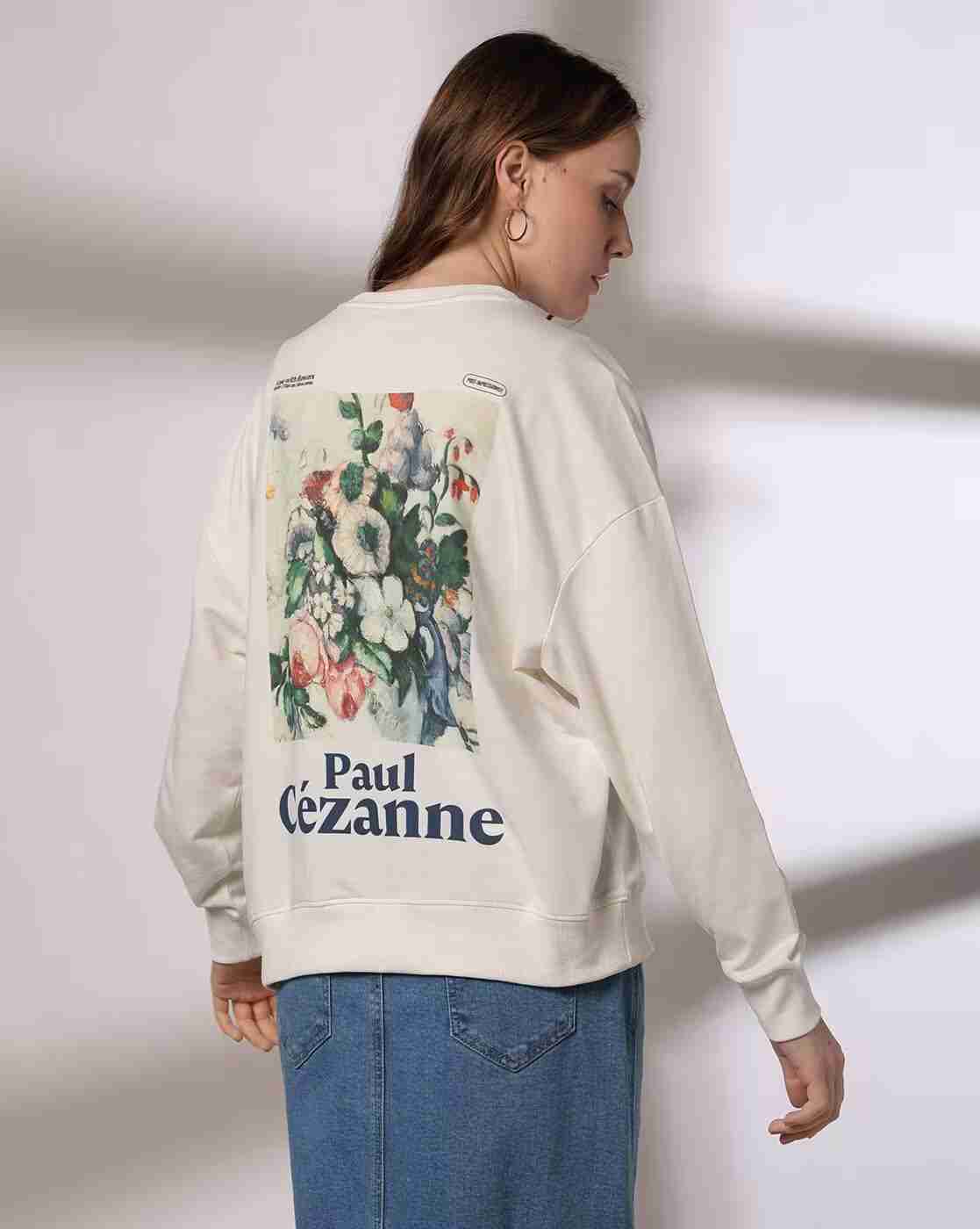 DNMX | Women Graphic Print Relaxed Fit Round-Neck T-Shirt|2