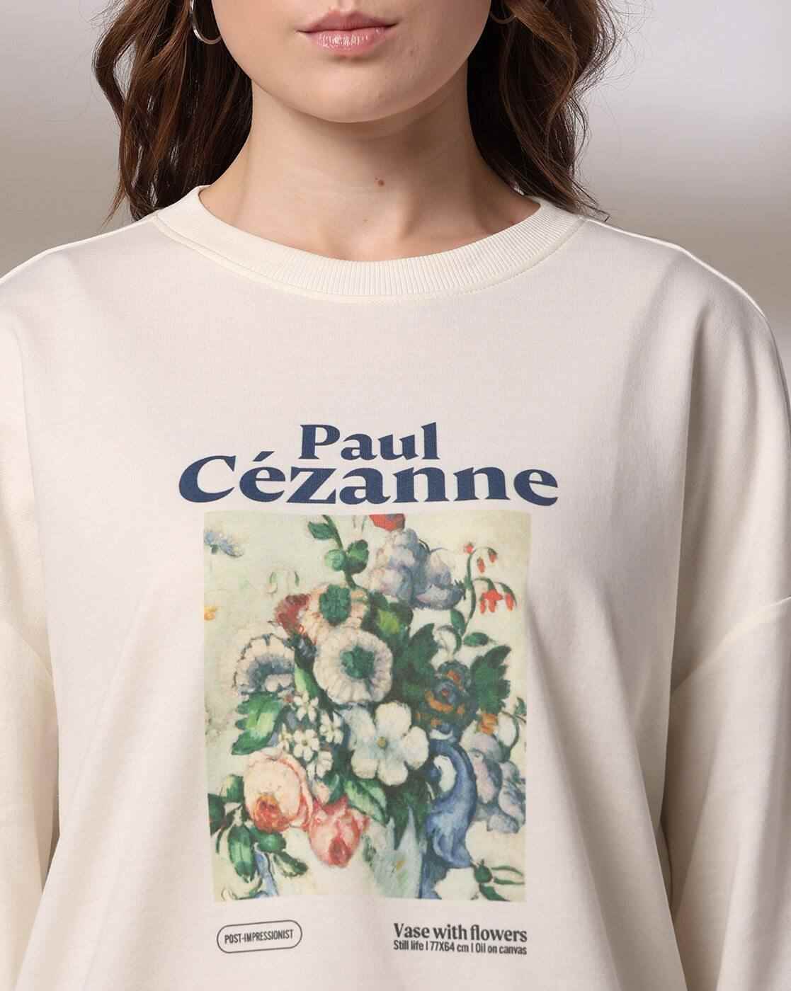 DNMX | Women Graphic Print Relaxed Fit Round-Neck T-Shirt|4