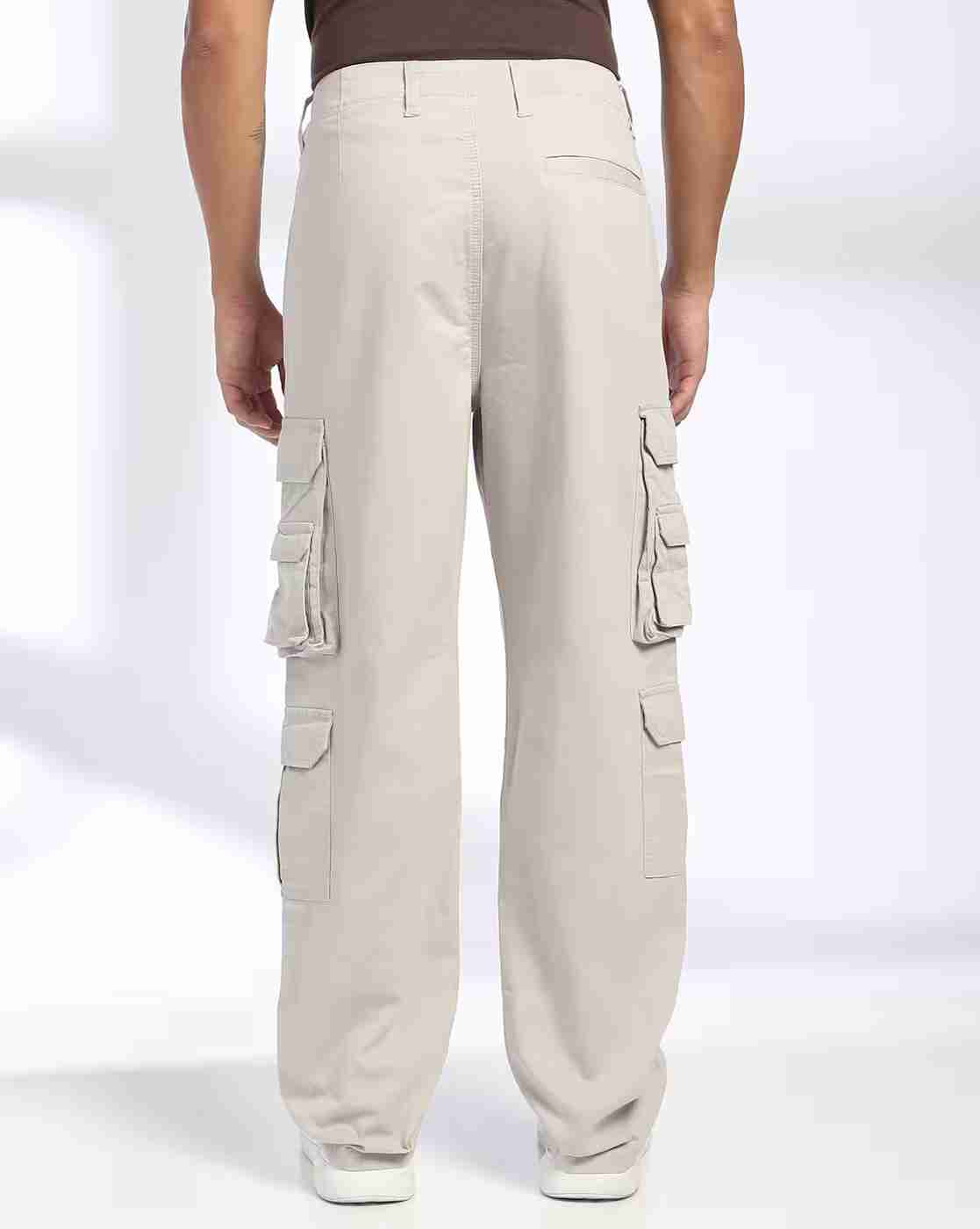 DNMX | Men Loose Fit Cargo Pants|2