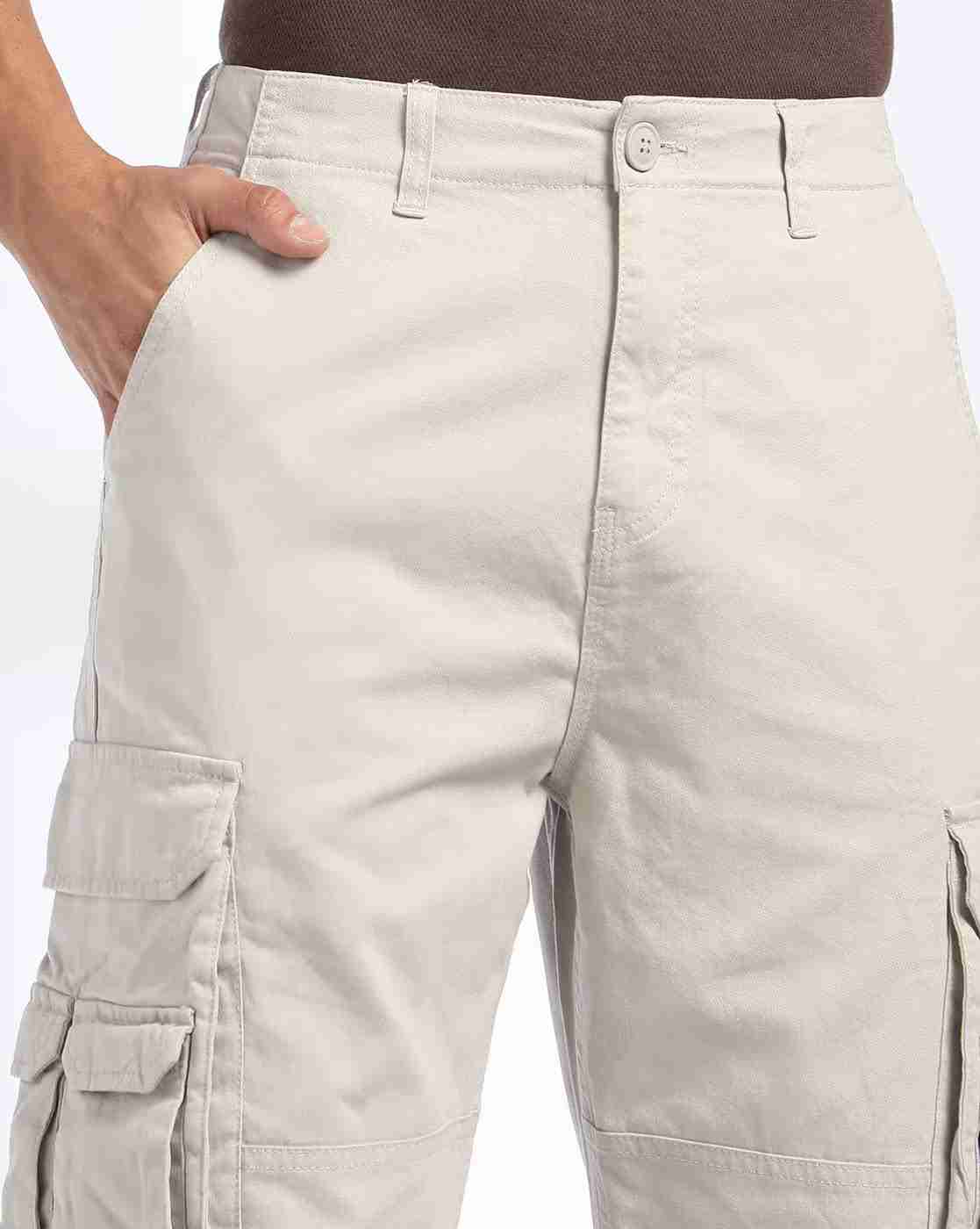 DNMX | Men Loose Fit Cargo Pants|3