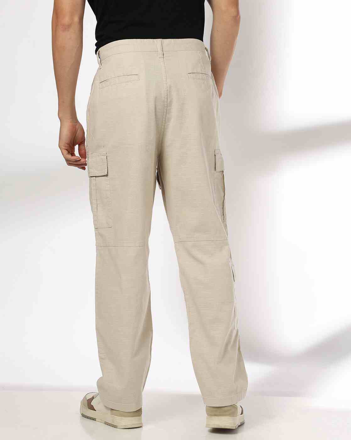 DNMX | Men Loose Fit Cargo Pants|2