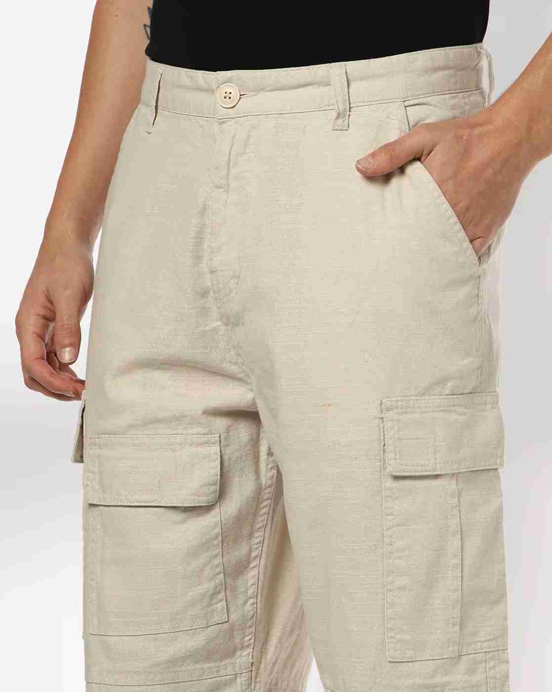 DNMX | Men Loose Fit Cargo Pants|3