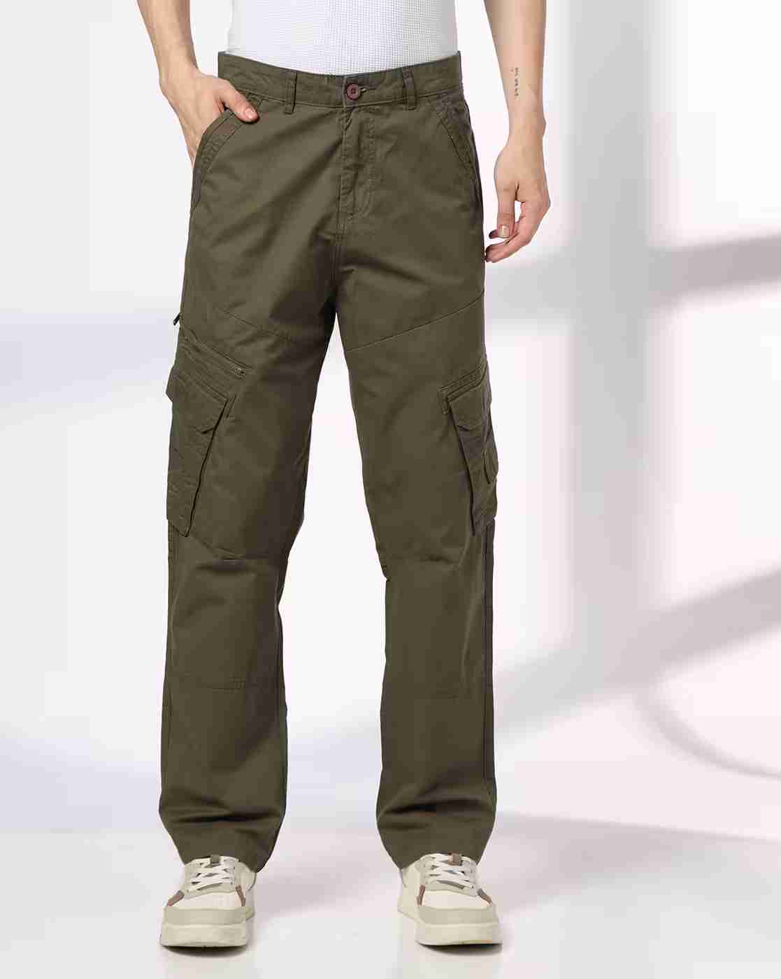 DNMX | Men Loose Fit Cargo Pants|0
