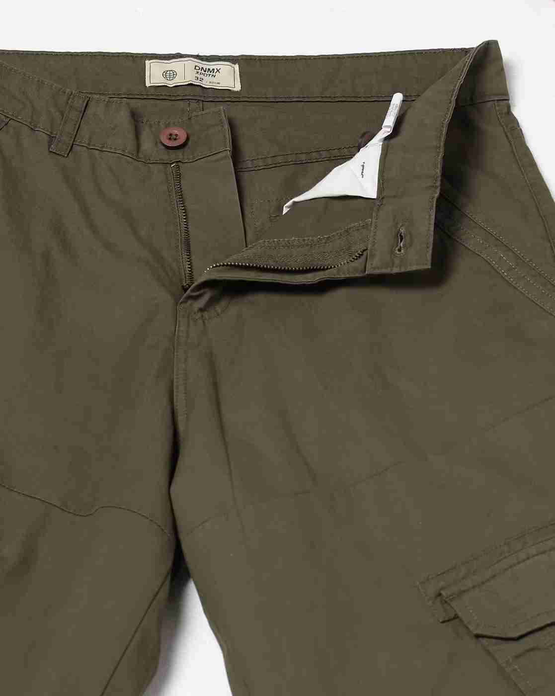 DNMX | Men Loose Fit Cargo Pants|4