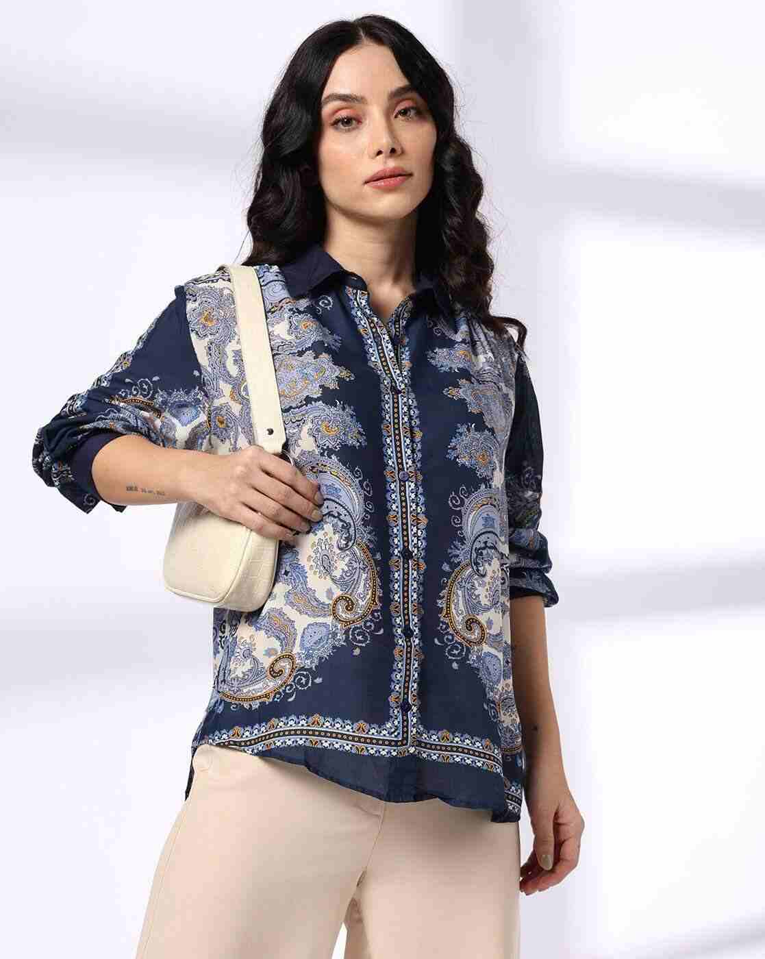 Women Paisley Print Relaxed Fit Shirt