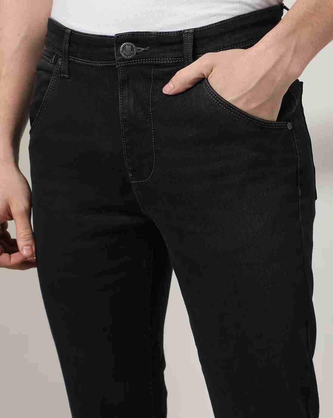 DNMX | Men Mid-Rise Slim Fit Jeans|4