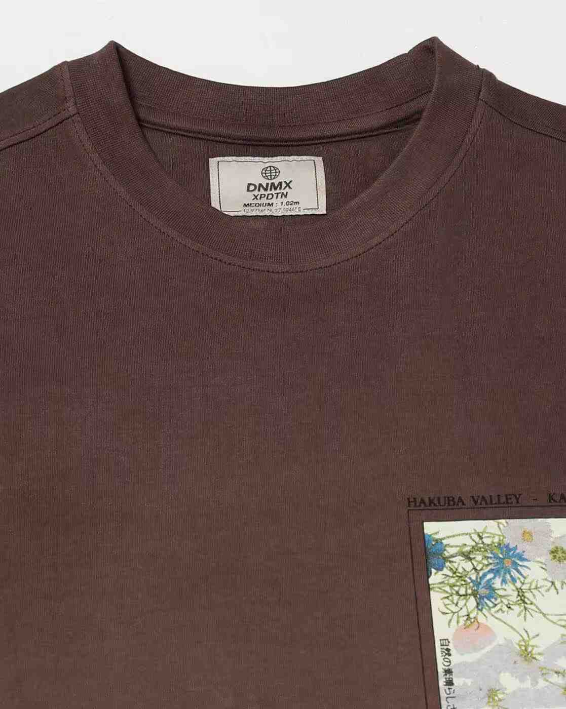 DNMX | Men Graphic Print Regular Fit Crew-Neck T-Shirt|5