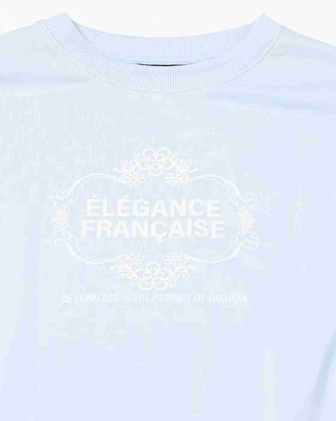 DNMX | Women Typographic Print Relaxed Fit Sweatshirt|4