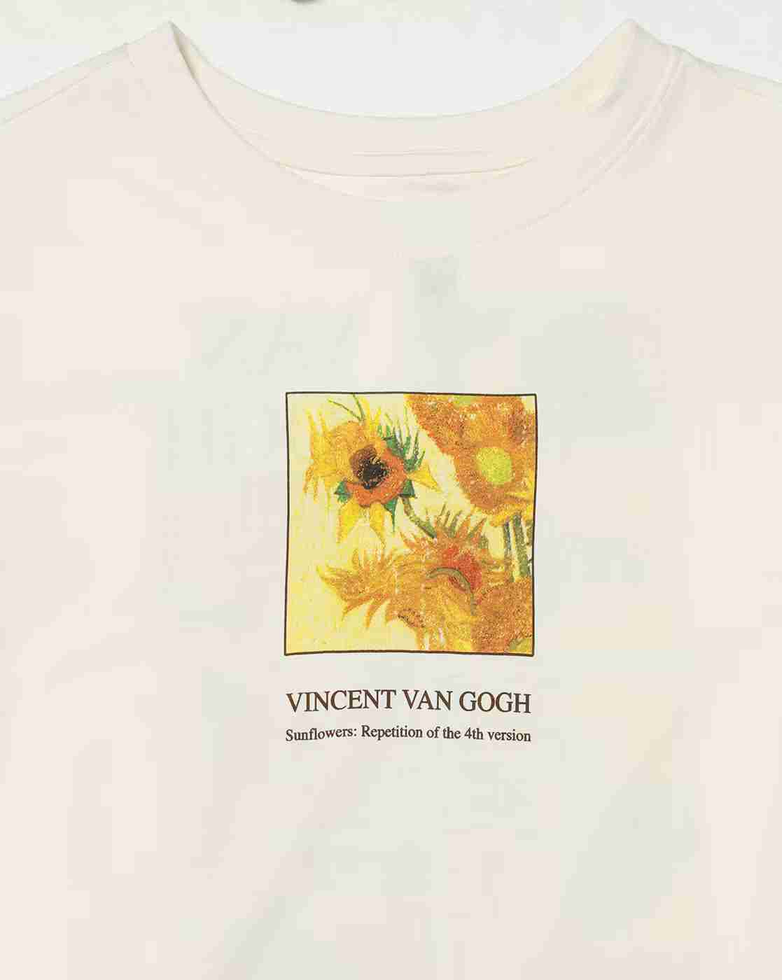 DNMX | Women Graphic Print Boxy Fit Cotton Crew-Neck T-Shirt|5